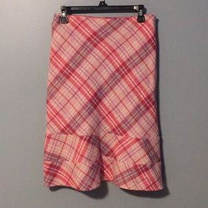 Boden Ruffled Hem Skirt